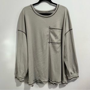Waffle Long Sleeve Shirt